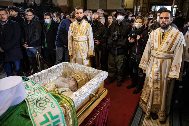 κηδεία πατριάρχη σερβίας 2