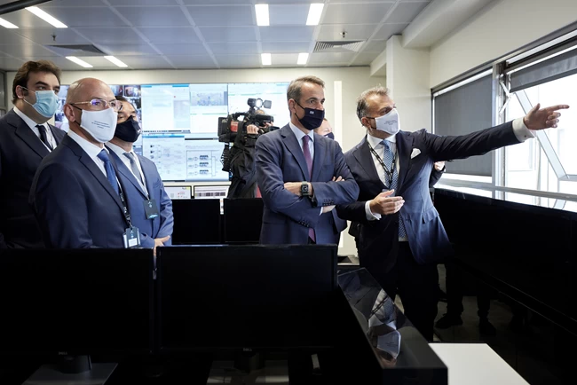 Εγκαίνια Data Center της Lamda Helix - Μητσοτάκης: Ψήφος εμπιστοσύνης στην ελληνική οικονομία