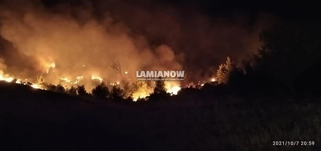 Φωτιά στο Μαρτίνο