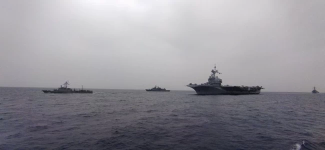 Συνεκπαίδευση Ελληνικών Ενόπλων Δυνάμεων - Αεροπλανοφόρο Σαρλ Ντε Γκολ