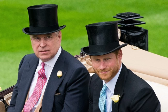 prince andrew prince harry