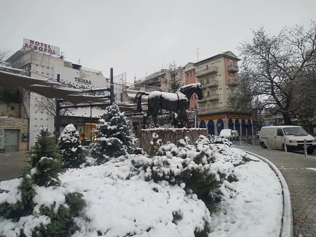 Χιόνι Λάρισα
