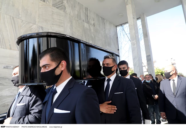 Κηδεία Χρήστου Κυριαζή