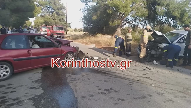 Τροχαίο στο Λουτράκι