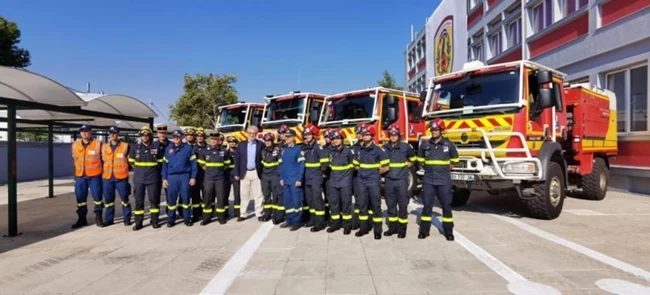 Γάλλοι πυροσβέστες
