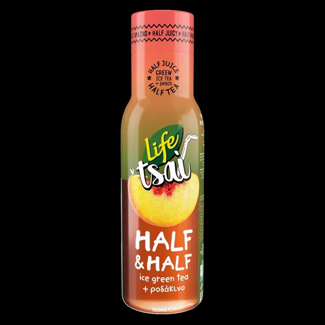 Λανσάρισμα νέας γεύσης LIFE Tsai Half & Half Πράσινο Τσάι-Ροδάκινο!
