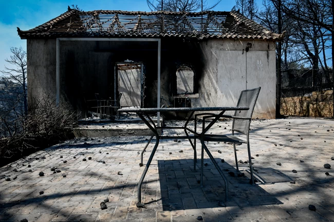 Φωτιά στην Αττική