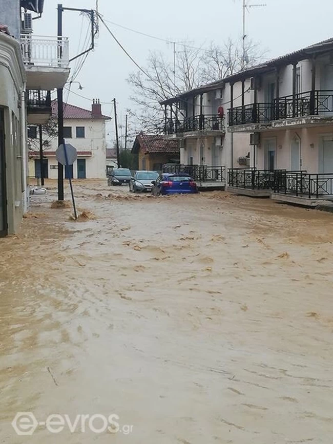 Έβρος Πλημμύρες