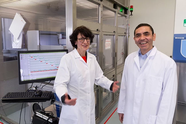 Ζευγάρι εμβόλιο Pfizer