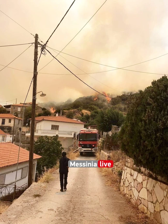 Φωτιά Μεσσηνία