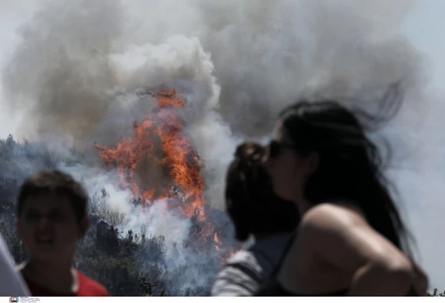 Πενήντα οκτώ πυρκαγιές από το Σάββατο: Σύλληψη 57χρονου για εμπρησμό στα Στύρα Ευβοίας - Η εικόνα στα πύρινα μέτωπα