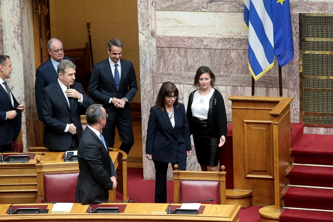 Ορκωμοσία Σακελλαροπούλου