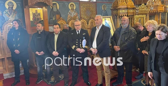 Συντριβή Φάντομ: Τρισάγιο στη μνήμη του ιπτάμενου Μάριου - Μιχαήλ Τουρούτσικα τελέστηκε στο Κατάκολο