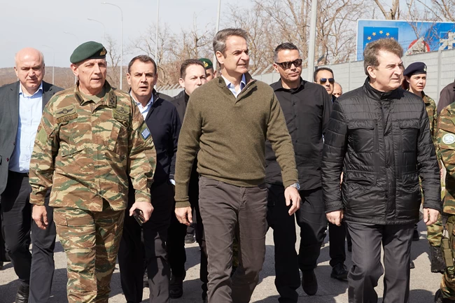 Ο Μητσοτάκης στους Κήπους του Εβρου: Δεν θα περάσει κανένας παράνομα στη χώρα