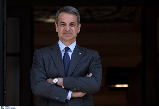 Ο Πίνατ μαζί με τον Κυριάκο Μητσοτάκη και τη Σάνα Μάριν