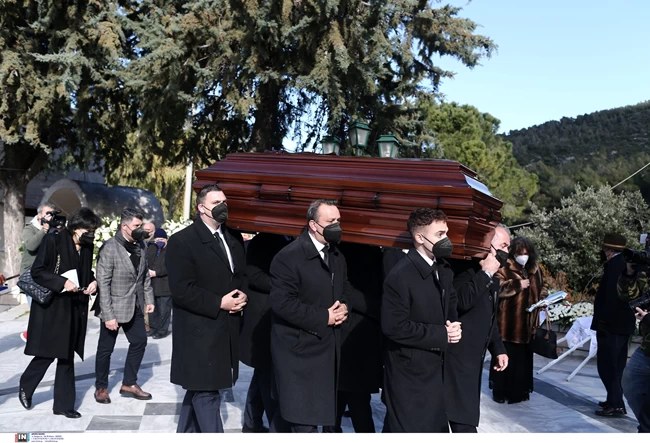 Αλέκος Φασιανός κηδεία
