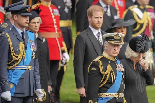 King Charles Prince Harry and Prince William