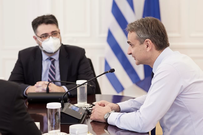 Κυριάκος Μητσοτάκης - Μανώλης Ανδρουλάκης