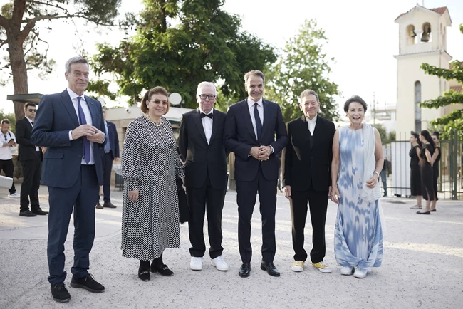Μητσοτάκης στο βραβείο Pritzker