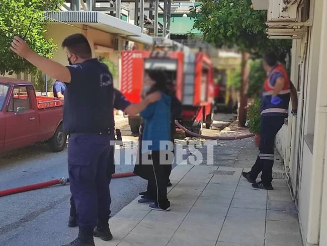 Φωτιά Πάτρα