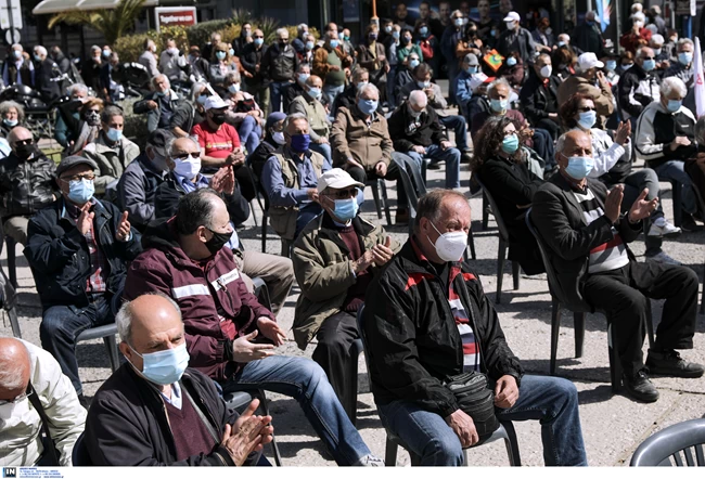 Διαμαρτυρία Συνταξιούχοι 3