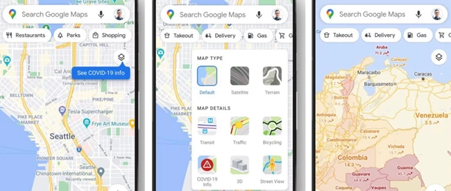 Google Maps: Στο κινητό θα βλέπουμε που υπάρχουν κρούσματα κορονοϊού