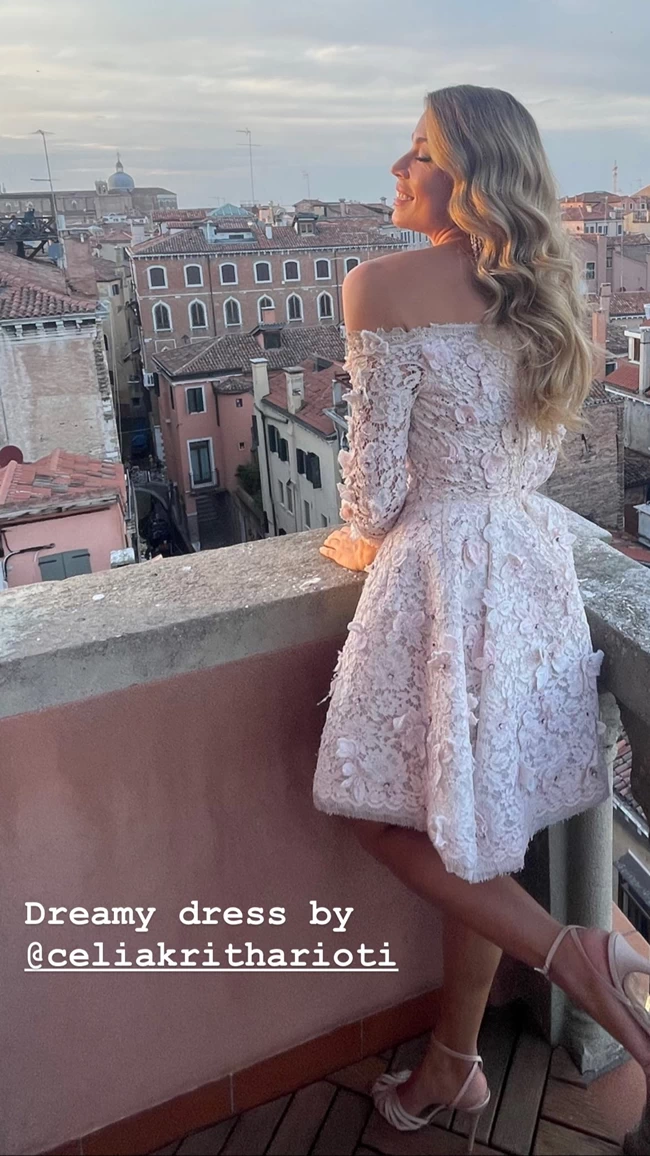 Βάφτιση Κούστα στη Βενετία: Το βασιλικό art de la table, ο στολισμός και τα μονόχρωμα looks ΧΡΟΥΣΑΛΑ