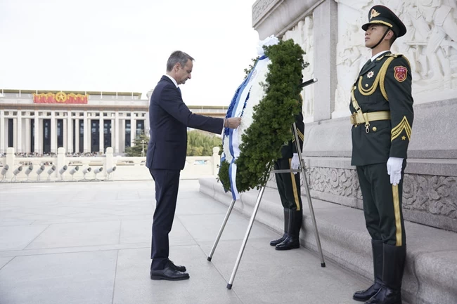 Μητσοτακης Πεκινο