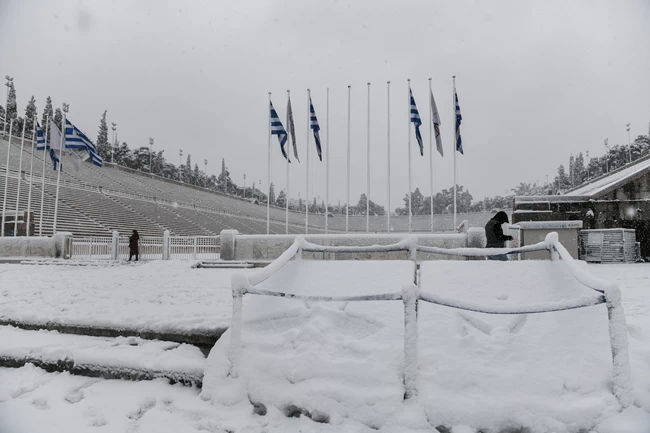 Χιόνια Αθήνα