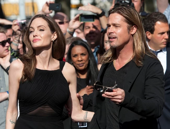 ANGELINA JOLIE BRAD PITT