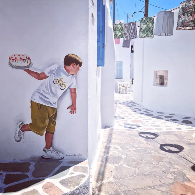 Νάξος: Το γκράφιτι που έχει γίνει viral σε όλη την Ελλάδα