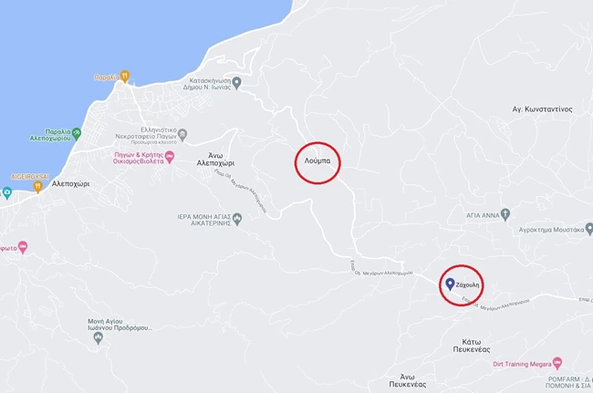 Κόλαση φωτιάς στα Μέγαρα: Εκκενώνονται και ταΠαπαγιαννέικα - Στις αυλές των σπιτιών οι φλόγες - Απειλείται το Αλεποχώρι