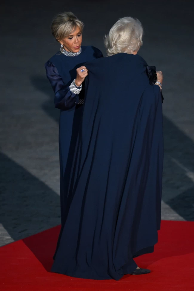 macron king charles