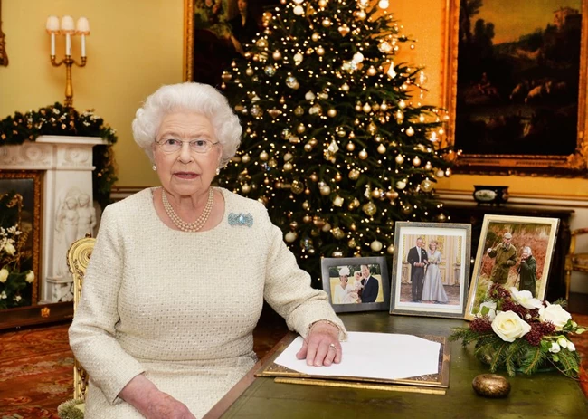 QUEEN ELIZABETH CHRISTMAS