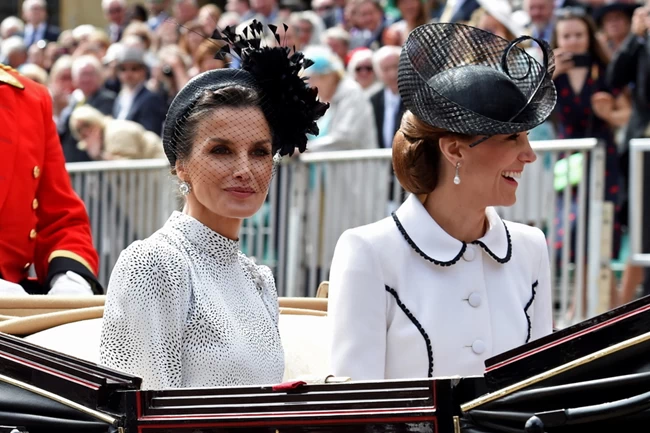 KATE MIDDLETON QUEEN LETIZIA