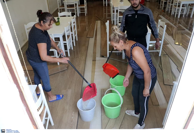 Μάλια Κακοκαιρία Καταστροφές