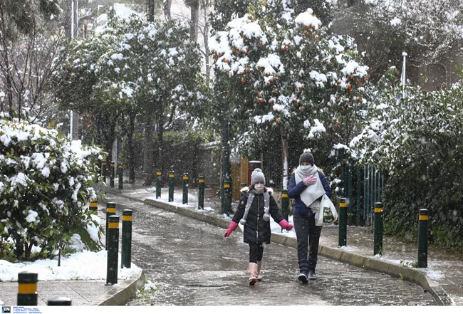 Χιόνια Αθήνα