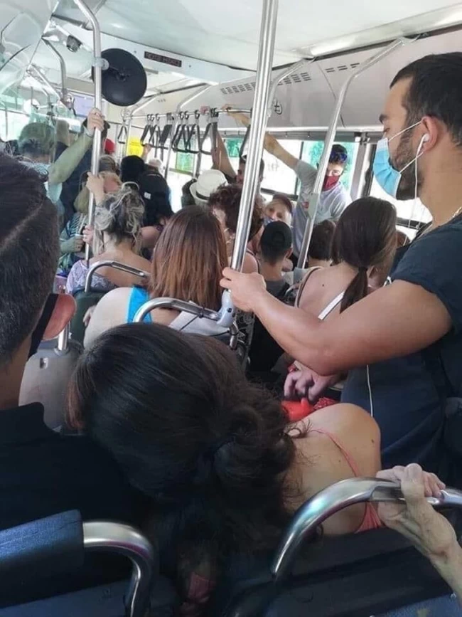 Λεωφορείο Συνωστισμός