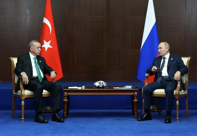 Συνάντηση Πούτιν - Ερντογάν: Θέλουμε να κάνουμε την Τουρκία το μεγαλύτερο κέντρο φυσικού αερίου στον κόσμο