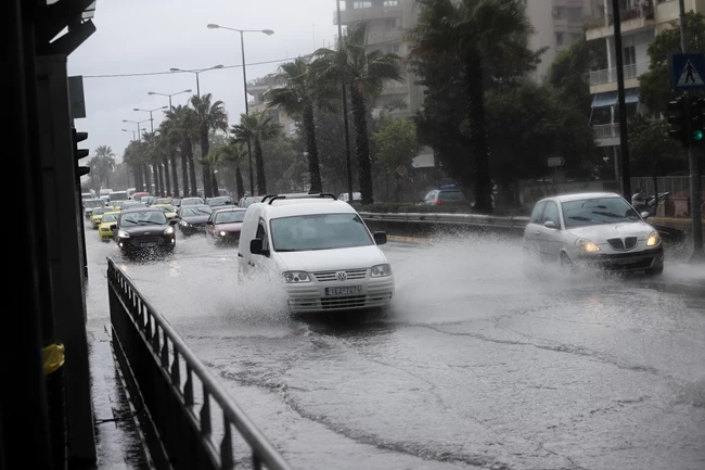Βροχή Δρόμοι