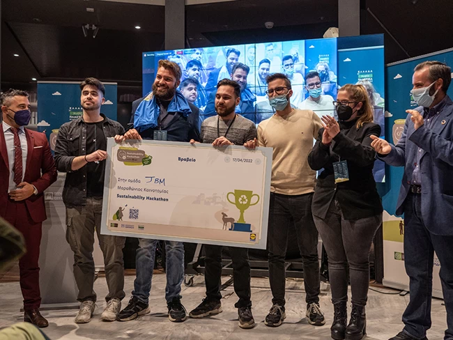 Sustainability Hackathon: Ολοκληρώθηκε με την υποστήριξη της Lidl Ελλάς και του Κοινωφελούς Ιδρύματος Αθανάσιος Κ. Λασκαρίδης