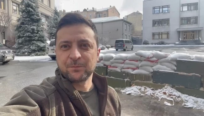 Ζελένσκι σέλφι