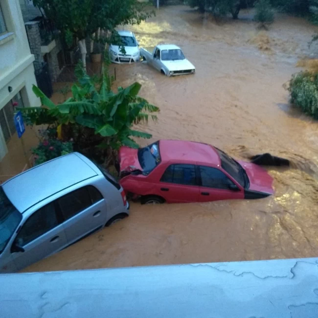 πλημμύρες Κρήτη