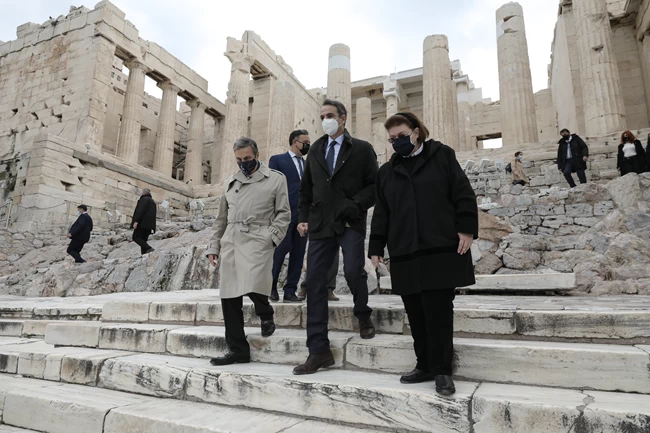 μητσοτάκης ακρόπολη