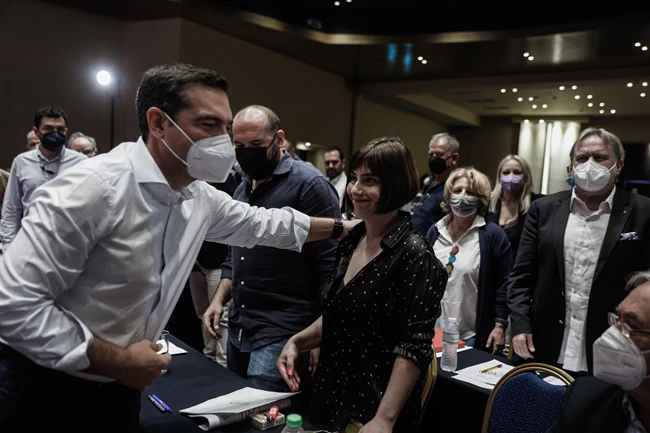 Αλέξης Τσίπρας Ράνια Σβίγκου