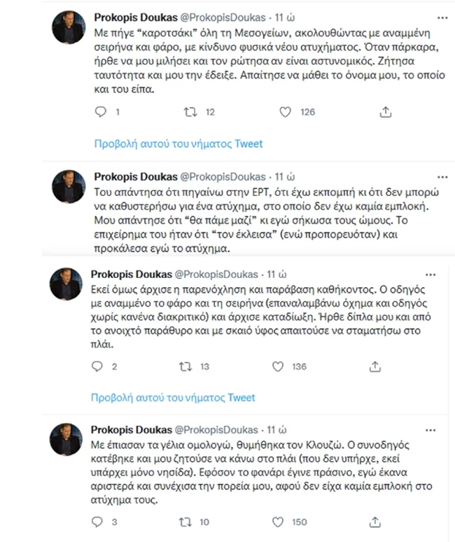 Προκόπης Δούκας Twitter