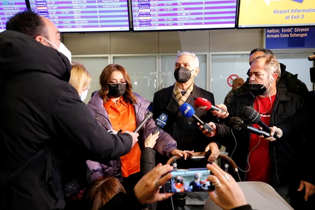 Πρόξενος Ελλάδας Μαριούπολη οικογένεια αεροδρόμιο