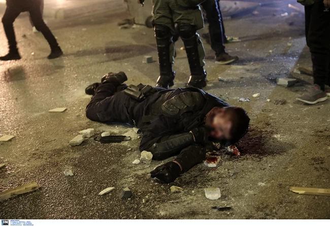 Αστυνομικός τραυματίας