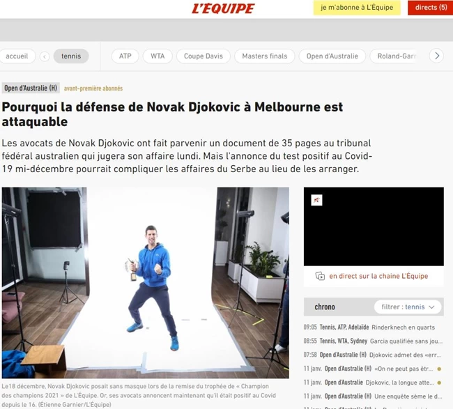 Η συνέντευξη "φωτιά" που καίει τον Τζόκοβιτς: Φωτογραφιζόταν χωρίς μάσκα ενώ ήξερε πως είχε κορονοϊό [εικόνες]