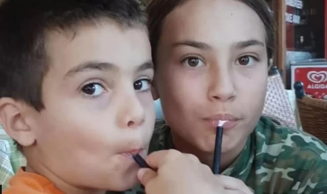 Erez (L) and Sahar Kalderon